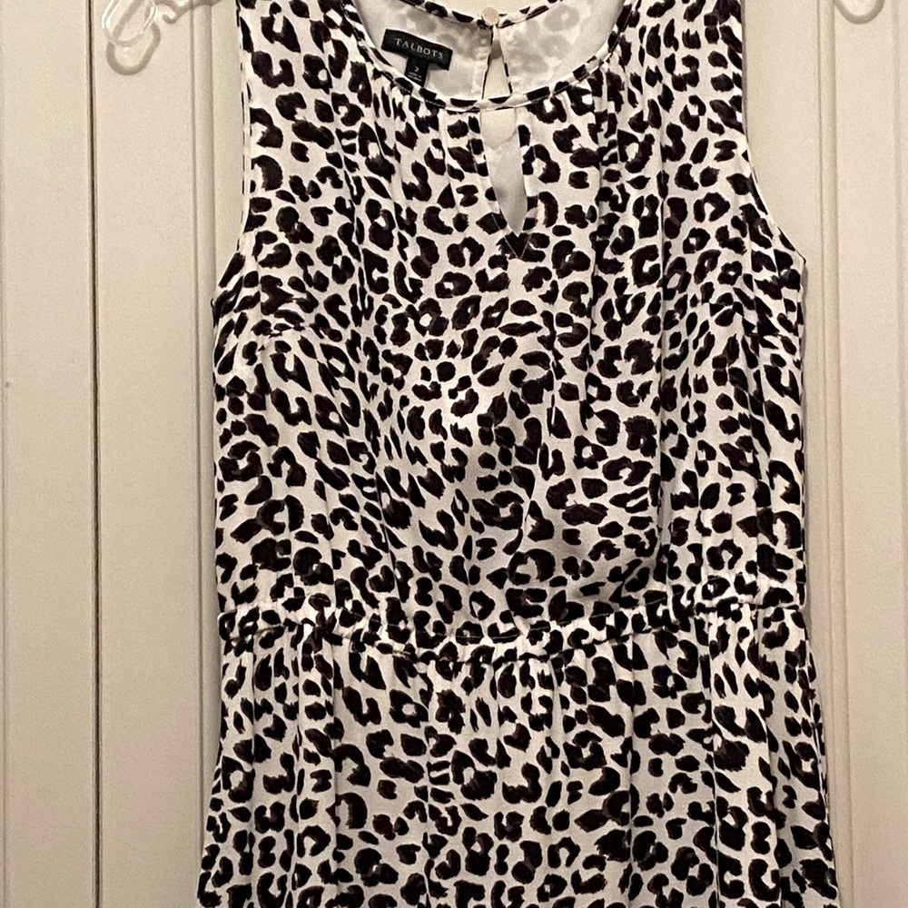 Animal print dress from Talbots NWT